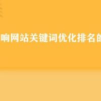 企业网站优化的技巧，影响网站排名的因素