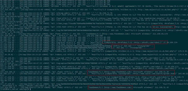 源码3.jpg 服务器反爬虫攻略：Apache/Nginx/PHP禁止某些User Agent抓取网站  第3张